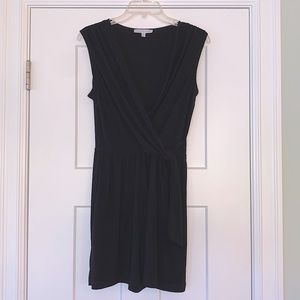 Black Surplice Romper S